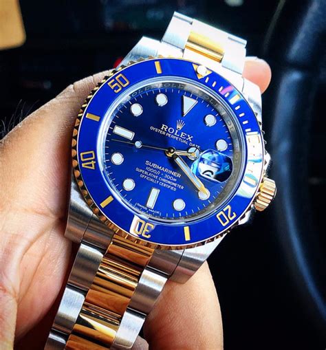 Rolex Submariner bluesy